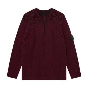 Stone Island Burgundy Sweater